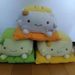 平成レトロ】当時物 タグ付き 新品 はんなり豆腐 ぬいぐるみ - メルカリ