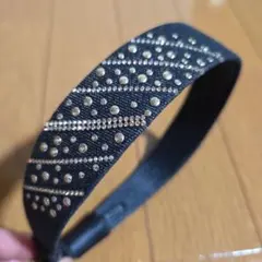 acca カチューシャ デニム スタッズ ラインストーンのサムネイル