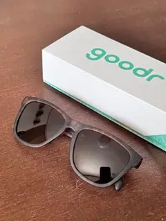 goodr ブラウン サングラス べっ甲