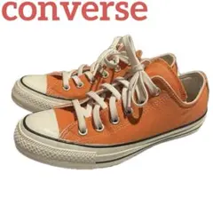 コンバース チャックテイラー オレンジ スニーカー 25cm