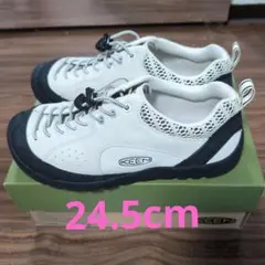 KEEN アウトドアシューズ ホワイト/ブラック