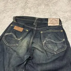 初期 EVISU エヴィス　デニム　パンツ　メンズ　サイズ29 ペイント 濃紺