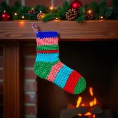 クリスマス用靴下オーナメント