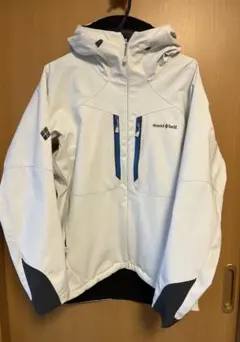 【極美品】mont-bell パウダーシェッドパーカー　ホワイト　L