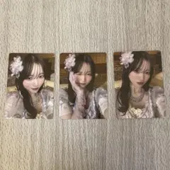 真鍋凪咲　CUTIE STREET トレカ　ver.4 3種コンプ