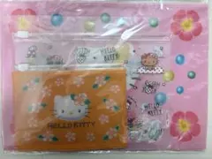 新品未使用 平成キティちゃん 一番くじ フラットケースセット