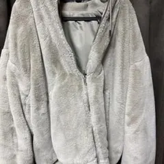 ZARAリバーシブルボアジャケットM