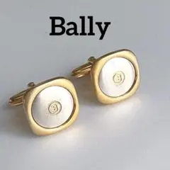美品☆バリー　BALLY☆カフス　カフリンクス　ゴールド　シルバー　ビジネスのサムネイル