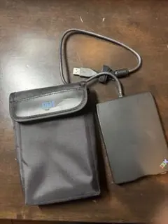 IBM 外付けハードディスク USB接続 ケース付き