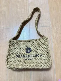 Hawaii DEAN&DELUCA かごバッグ ベージュ