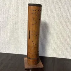 エスニック　お香立て　香炉　竹製