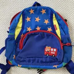 ミキハウス　星柄の小型リュック