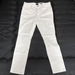 美品‼️H&M スキニーデニム 31/30 ホワイト