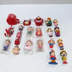 不二家ペコちゃん世界民族衣装キーホルダーストラップ11種類非売品