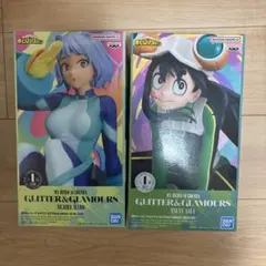 僕のヒーローアカデミア 波動ねじれ 蛙吹梅雨 フィギュア 2種セット