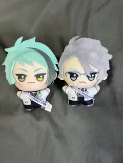 ツイステ　ジェイド　アズール　チビちびぐるみ　おめかしバースデー