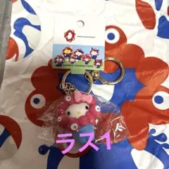 サンリオ ミャクミャクキーホルダー パステルカラーキティ新品