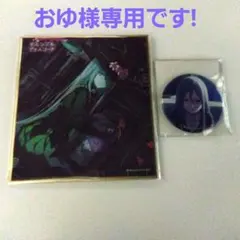 おゆ様専用です! 宵崎奏色紙、33aグリッター缶バッジ