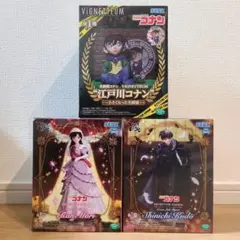 名探偵コナン　フィギュア　XrossLink　クロスリンク　工藤新一・毛利蘭
