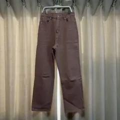 EPIMI E’PIMMY ピンク デニムパンツ S ストレート ワイドのサムネイル