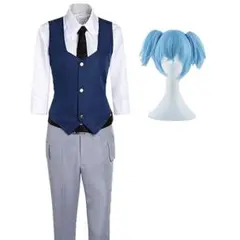 暗殺教室 潮田渚 ウィッグ コスプレ 衣装 セット - メルカリ
