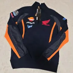 新品 HONDA REPSOL スウェット ハーフジップ 企業 レーシング