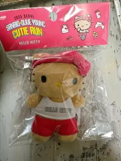 サンリオ オリーブヤング コラボ 日焼けキティ キーリング ハローキティ