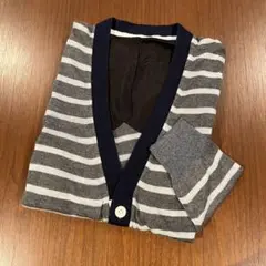 も*ら様 【美品】sacai サカイ ボーダーカーディガン アクリルニット セーのサムネイル