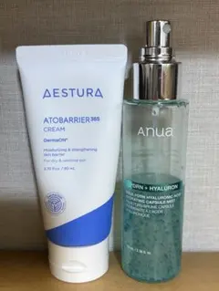 アトバリア365クリーム&AnuaPDRNヒアルロン酸ミスト