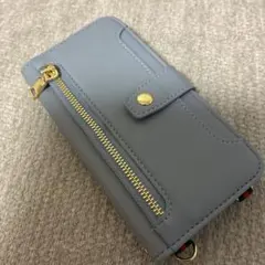 myones iPhone用 手帳型ケース ブルー