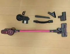 【ジャンク】オレージュ C33 スティッククリーナー ピンク 充電器・付属品付きのサムネイル