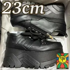 新作 YOSUKE 23cm 厚底スニーカー Gソール