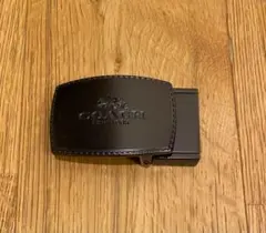 COACH ブラックメタルバックル