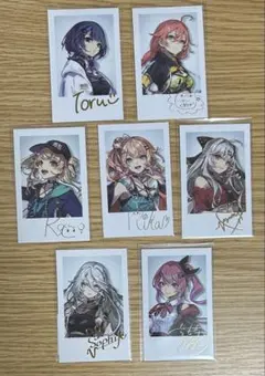 にじさんじ　idios デビューチェキ　レア