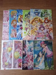 (新品)プリキュア　クリアファイルまとめ売り