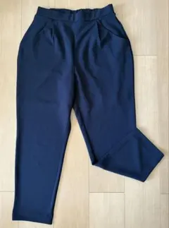 【中古品】THE SHOP TKのテーパードパンツ