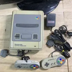 動作OK ニンテンドースーパーファミコン　スーファミ本体　セット　コントローラー