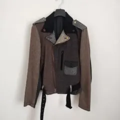 ヘリンボーン ブルゾン