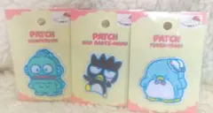 サンリオ ワッペン ハンギョドン バツ丸 タキシードサム ハンドメイド 推し活