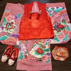 七五三 着物 セット 草履 足袋 あり