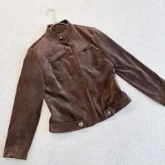ハヴァナイストリップ　ジャケット　アウター　Mサイズ　ブラウン　コーデュロイ
