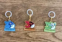 ポケチャーム 30周年ロゴマスコット2 モクロー アシマリ ニャビー アローラ