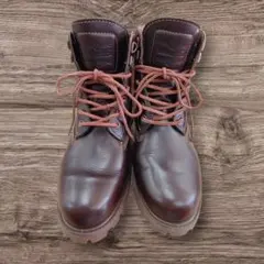 希少 Timberland 9634B 3840 レザーブーツ レースアップ