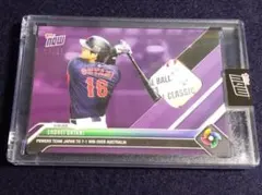 Topps Now WBC Team Japan 実使用☆あの2ndベース - メルカリ