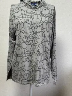 ディズニーリゾート限定　ミッキーマウスパーカー　Lサイズ　グレー