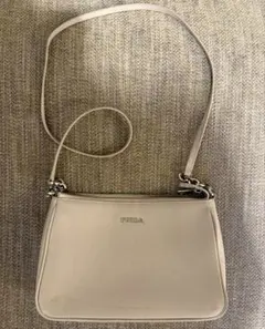 Furla レザー ショルダーバッグ ベージュ ミニバッグ ポシェット