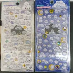 正規品　ボンボンドロップシール　ハシビロコウ　ドロップシール　シマエナガ　セット