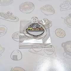 ぼっちゃりぷっくりPVCキーホルダー　ハチワレ　⚠ラーメンのみ