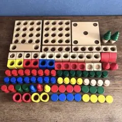 nic社 cubio 積み木 96ピース（1ピースなし） 木のおもちゃのサムネイル