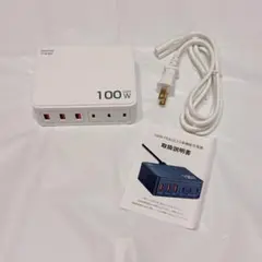 USB充電器 合計100W 急速充電器 PD 30W 対応 6ポート
